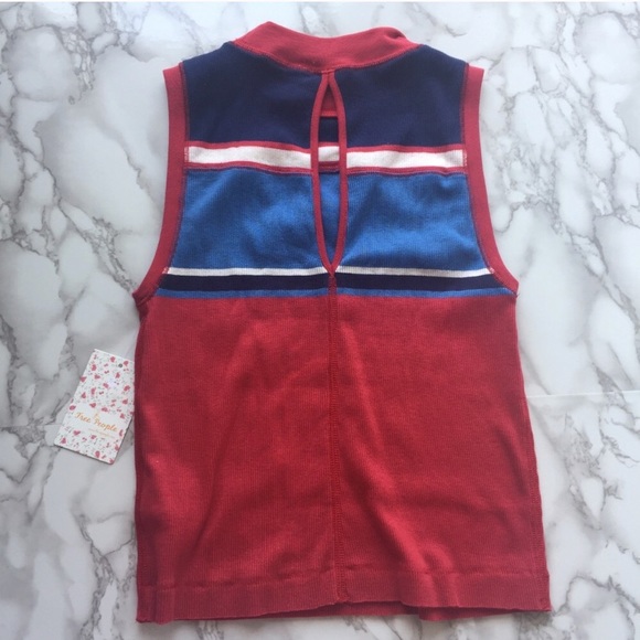 FREE PEOPLE high neck crop tank top - Picture 5 of 6